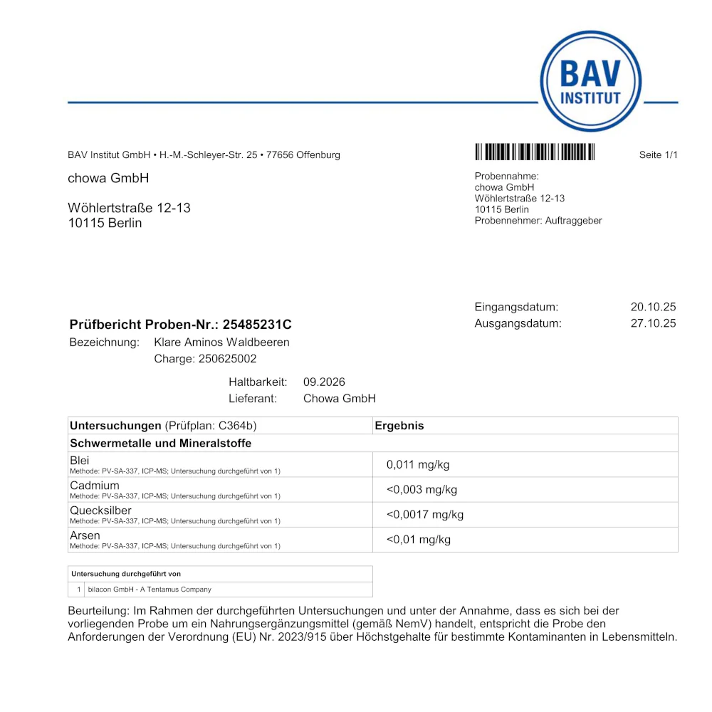 Klare Aminos Waldbeere - Image 5